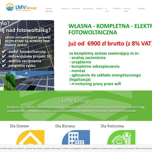 Systemy solarne w Bielsku-Białej