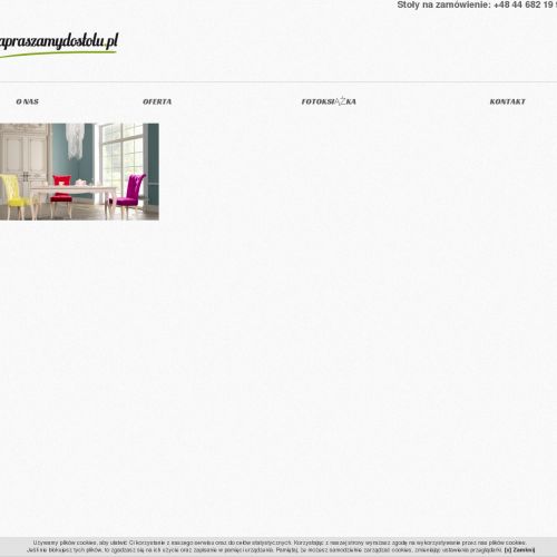 Warszawa - stoły dębowe