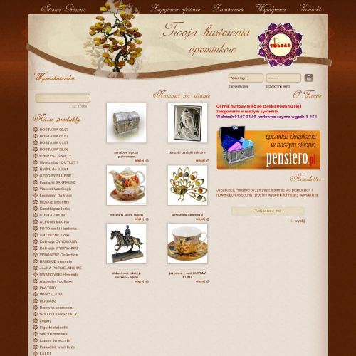 Hurtownia artykułów dekoracyjnych