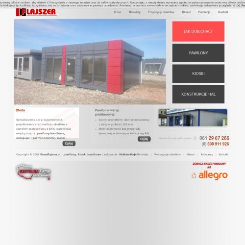 Poznań - producent pawilonów handlowych