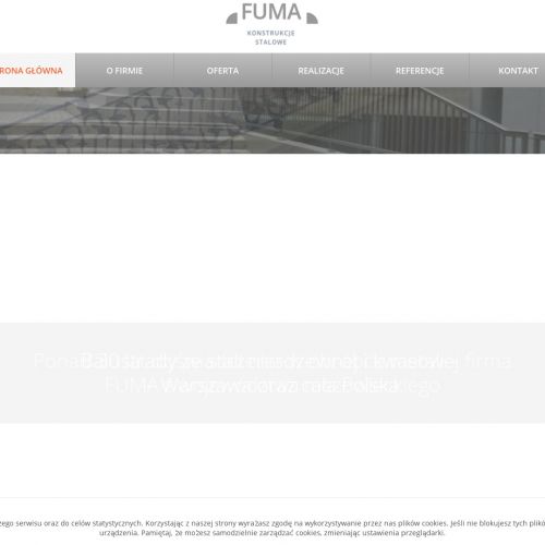 Warszawa - balustrady ze stali nierdzewnej