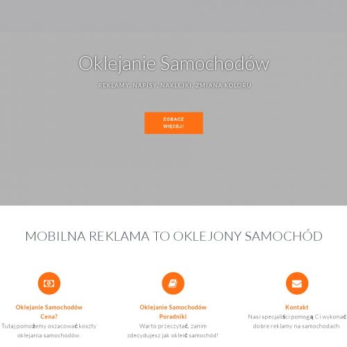 Kraków - oklejanie całopojazdowe