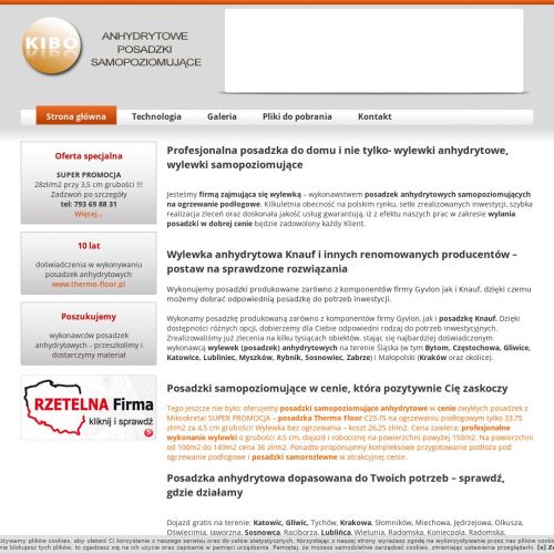 Wylewki samopoziomujące - Jaworzno