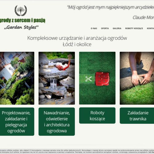 Urządzanie ogrodów projektowanie łódź - Pabianice