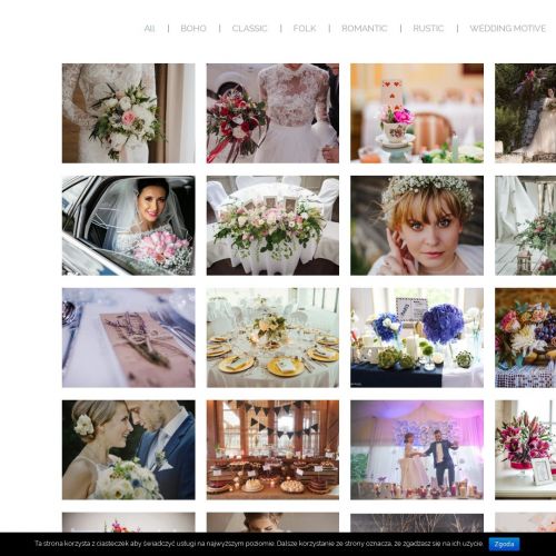 Dekoracje weselne w Krakowie