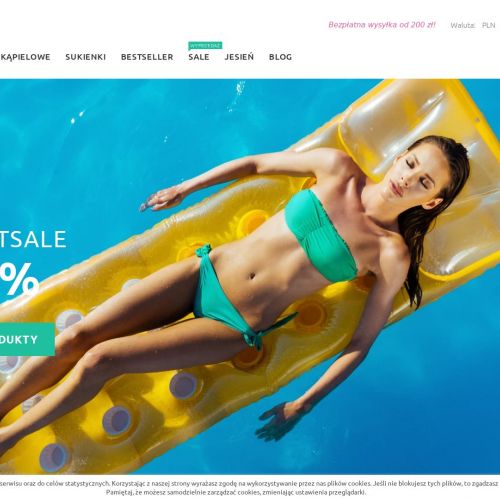 Stroje kąpielowe wyszczuplające - Poznań
