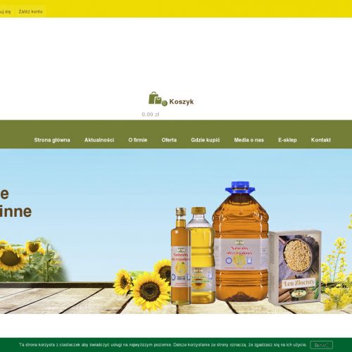 Olej słonecznikowy sklep