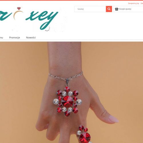 Bransoletka rodowana