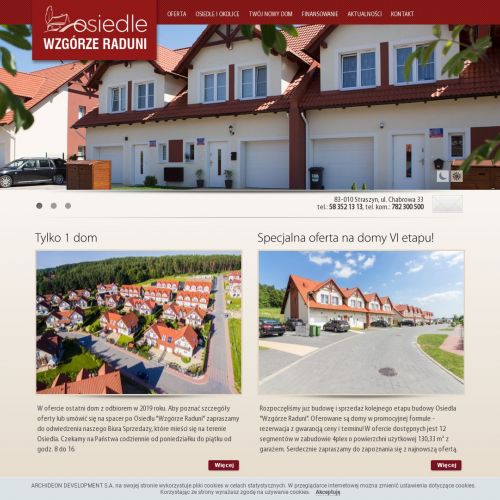 Nowoczesne osiedle domów trójmiasto - Gdynia