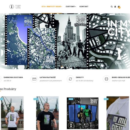 Warszawa - naszyjnik gta