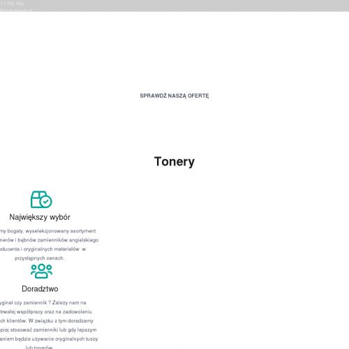 Toner do drukarki Bielsko Biała