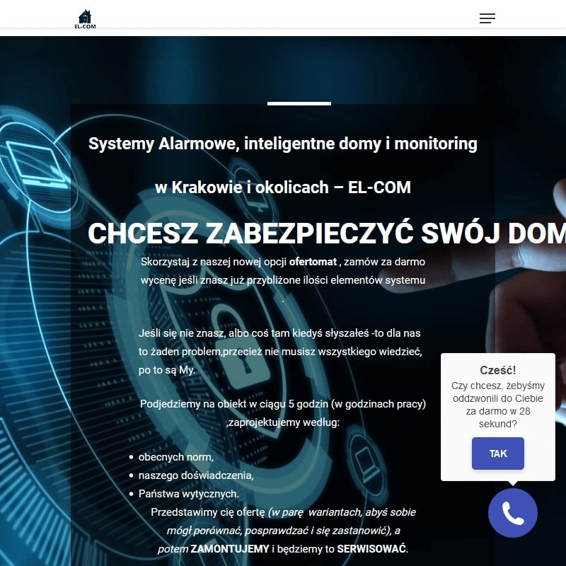 Montaż systemów monitoringu - Kraków