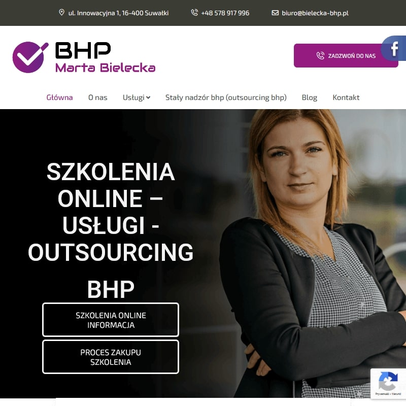 Bhp online Warszawa