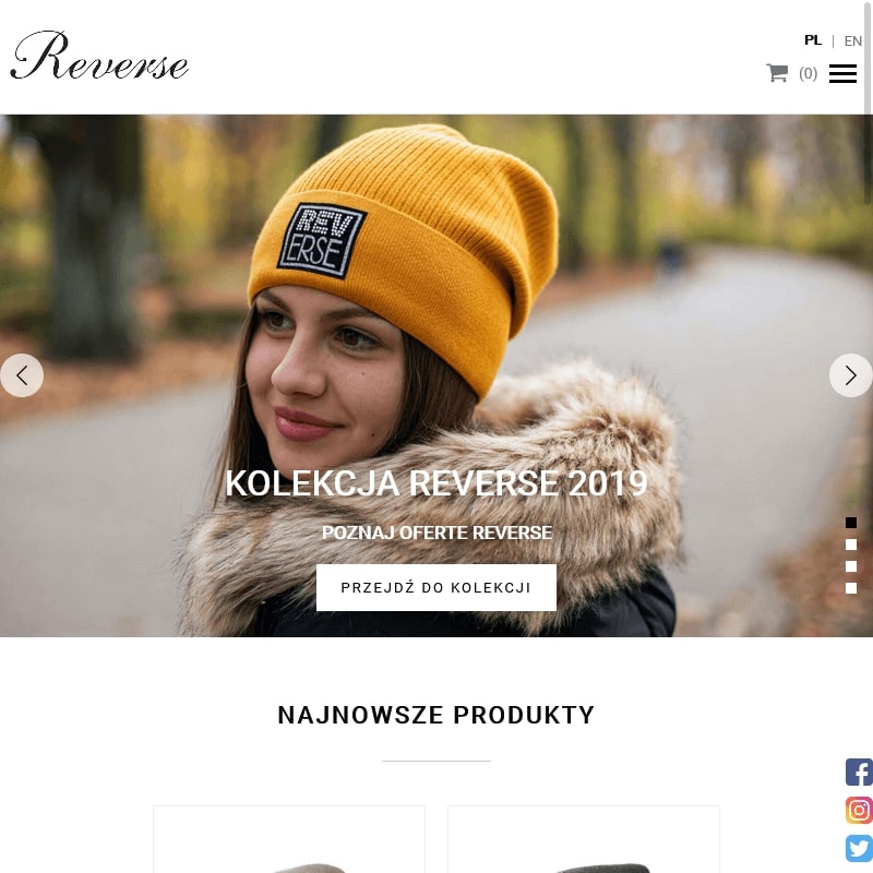 Czapka z pomponem czarna w Łodzi