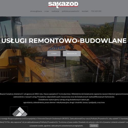 Usługi minikoparką - żywiec