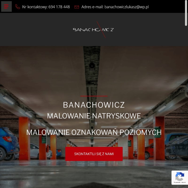 Oznakowanie hal magazynowych w Poznaniu