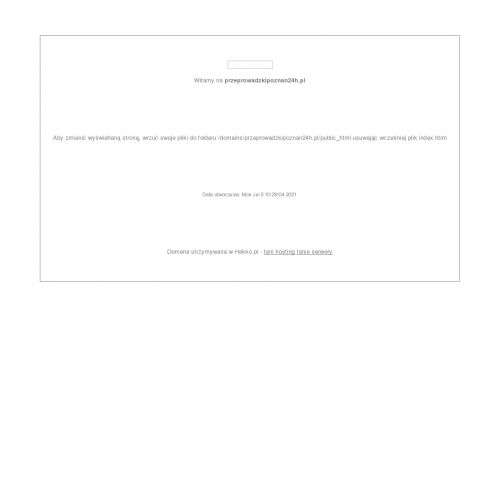 Tanie przeprowadzki mieszkań w Poznaniu