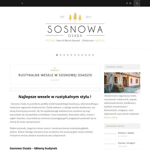 Gdynia - dekoracje rustykalne na wesele