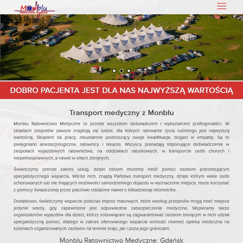 Opieka medyczna na koloniach - Gdynia