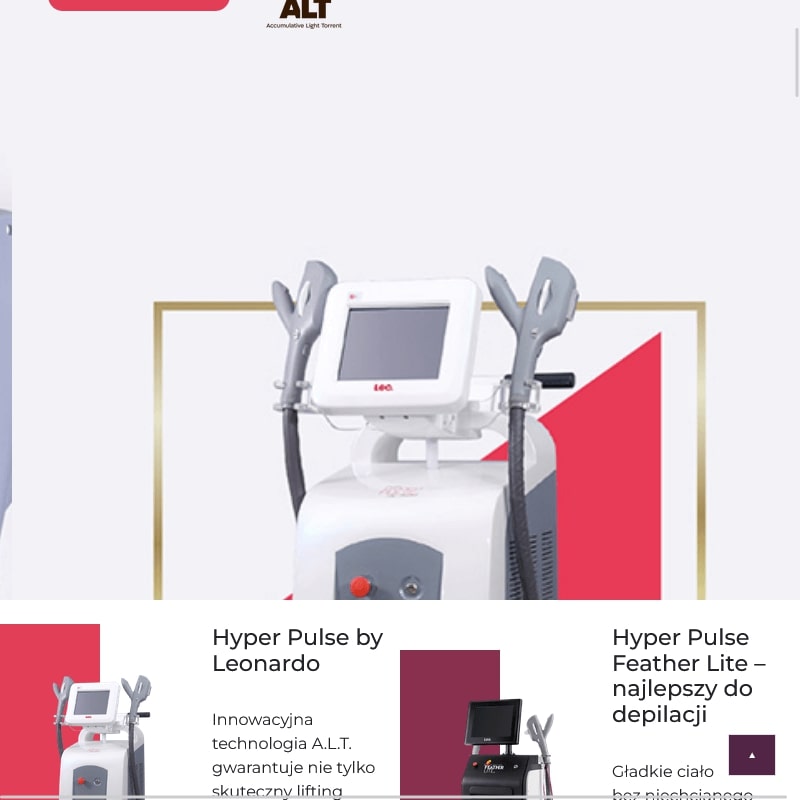 Laser kosmetyczny do depilacji