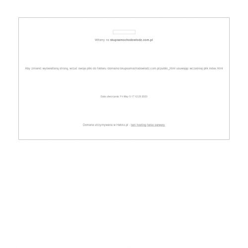 Skup aut łódzkie - łódź