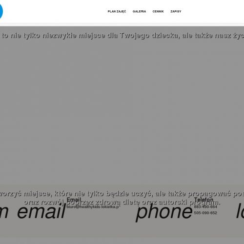 Przedszkole prądnik biały Kraków