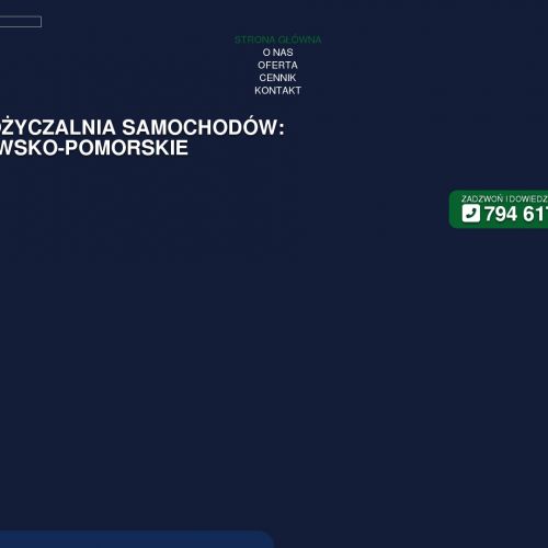 Wypożyczalnia samochodów w trójmieście - Toruń