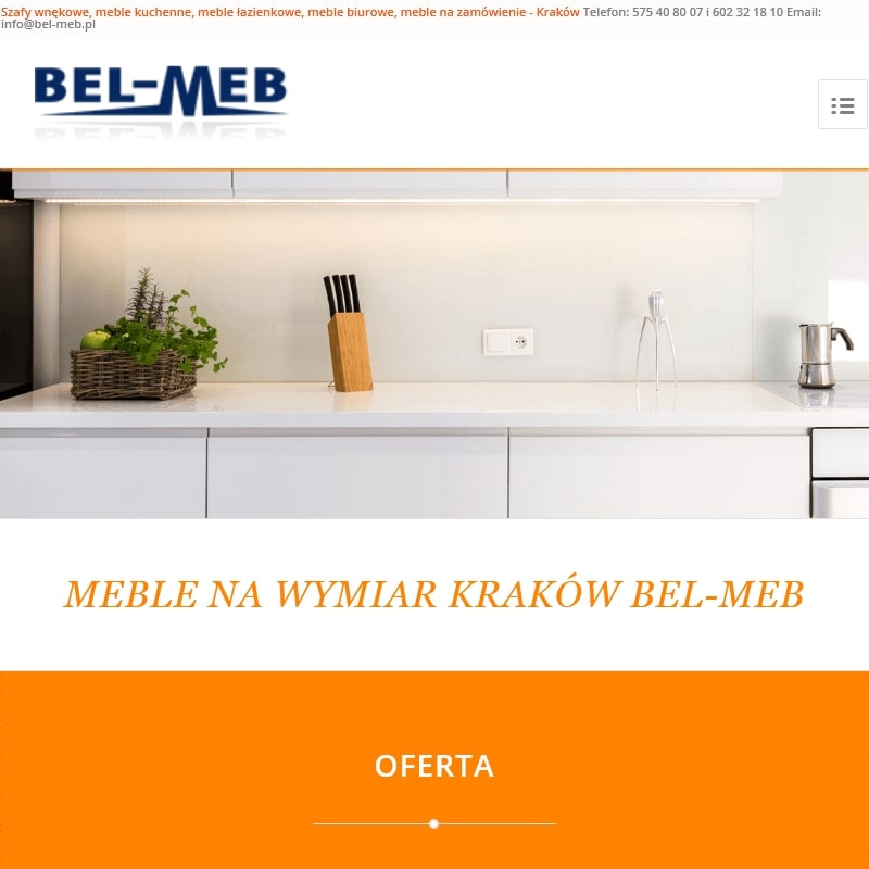 Kuchnie na wymiar - Kraków