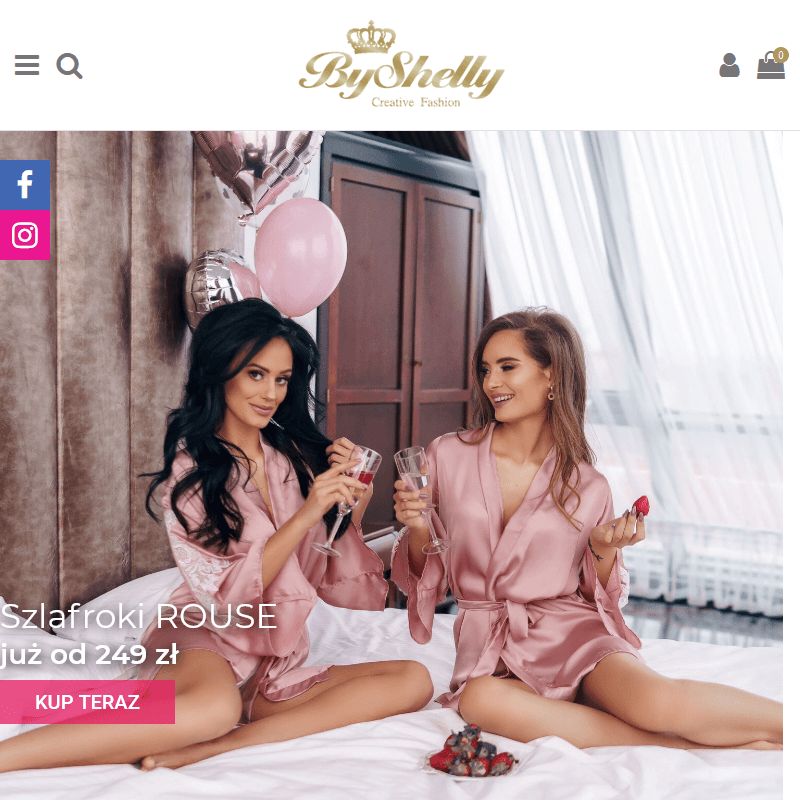 Szlafrok satynowy z imieniem