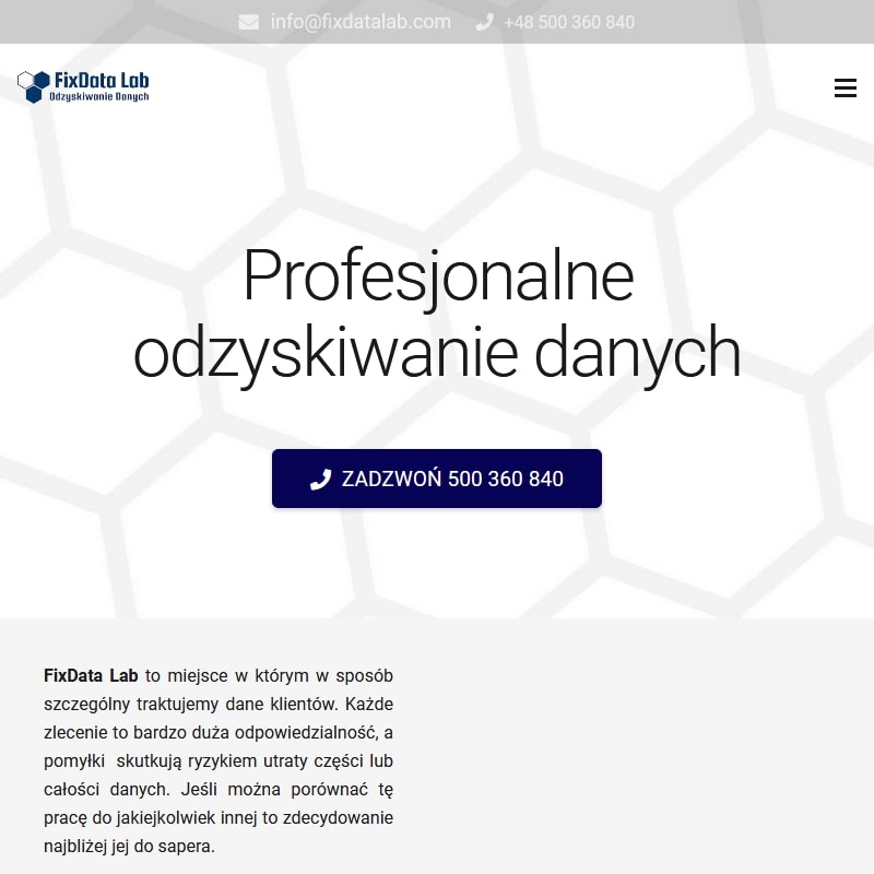 Odzyskiwanie danych mokotów