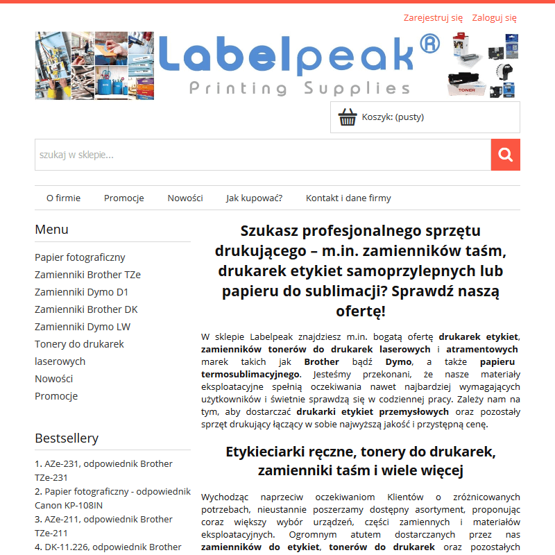 Oprogramowanie brady workstation