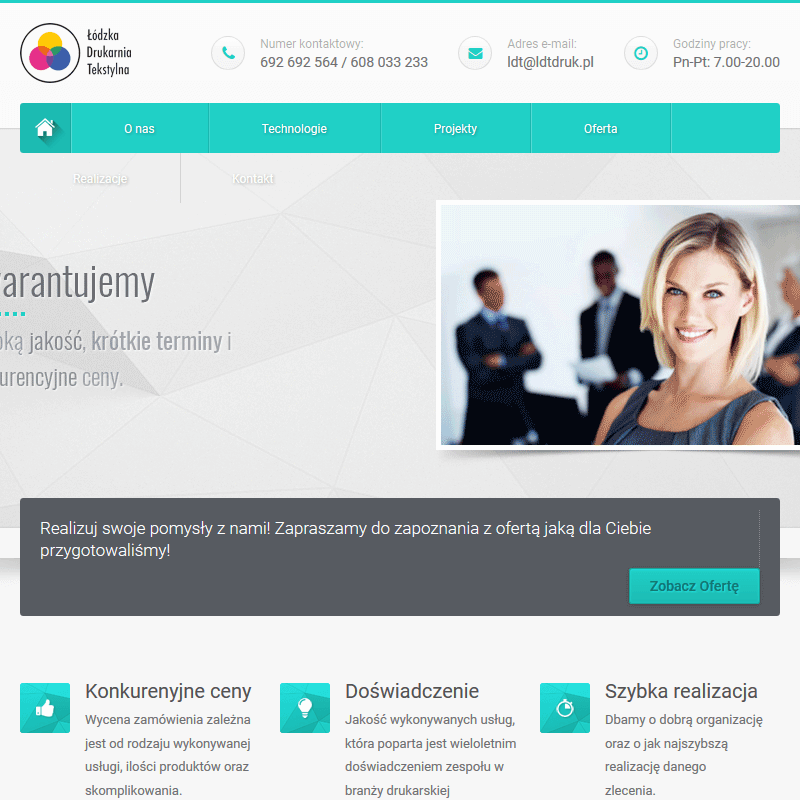 Łódź - profesjonalna drukarnia tekstylna