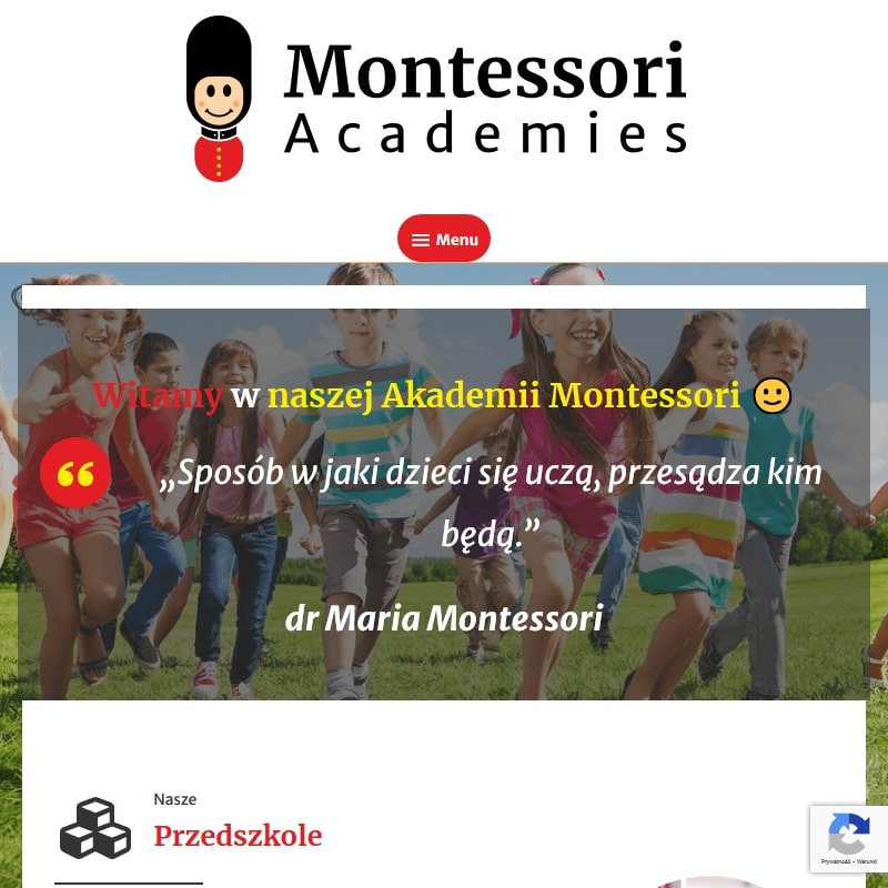 Łomianki - zajęcia w przedszkolu montessori