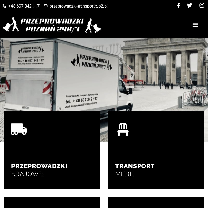 Kraków - taxi bagażowe poznań 24h