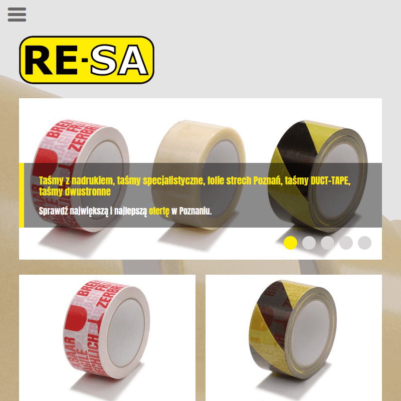 Taśma do wyznaczania ciągów komunikacyjnych