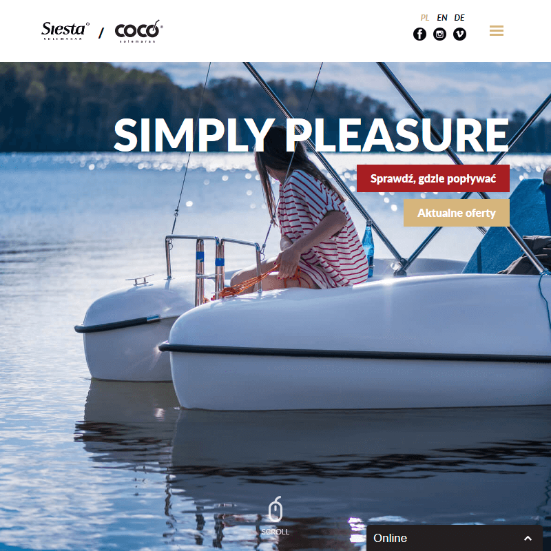 Rower wodny elektryczny