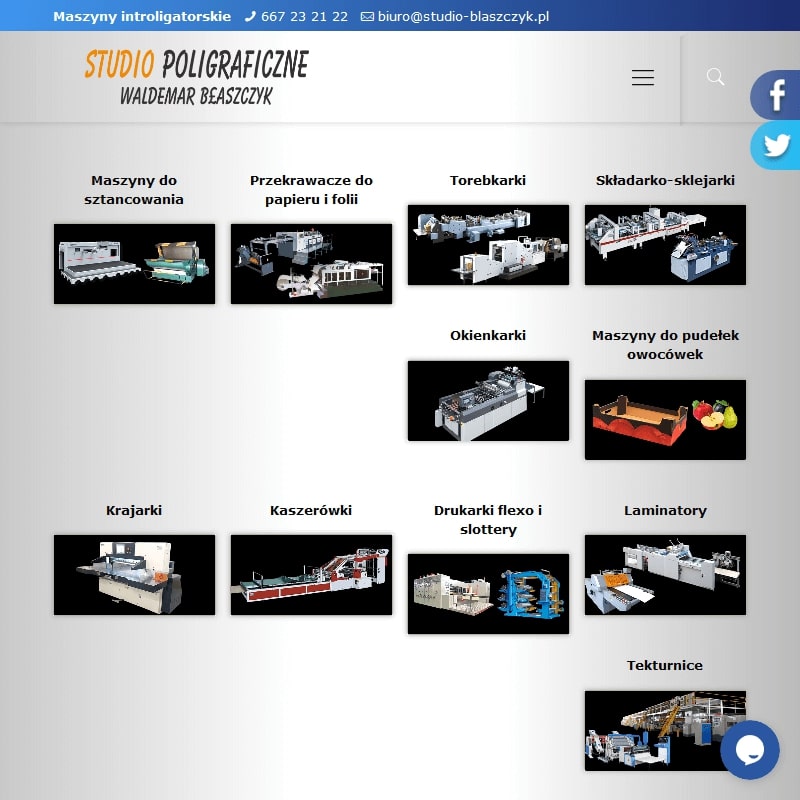 Złociarka hydrauliczna do papieru